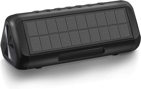 Imaxx Parlante Solar Bluetooth 5.0 12w Ducha, Auto, Viaje