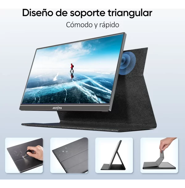 monitor portatil laptop ps5 xbox - Imagen 6