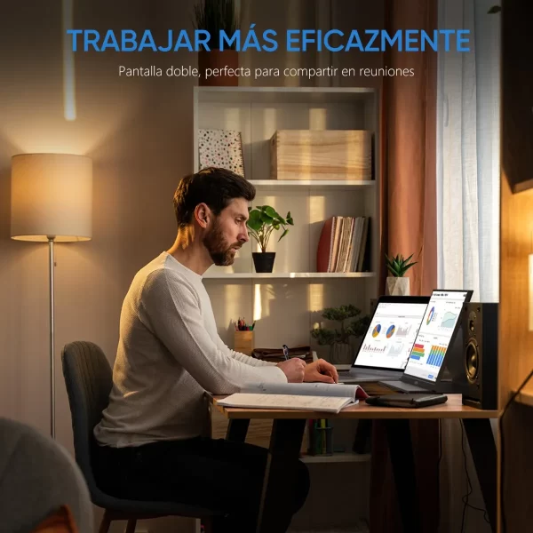 monitor portatil laptop ps5 xbox - Imagen 7
