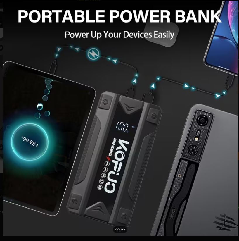 arrancador de bateria portatil para auto - Imagen 8