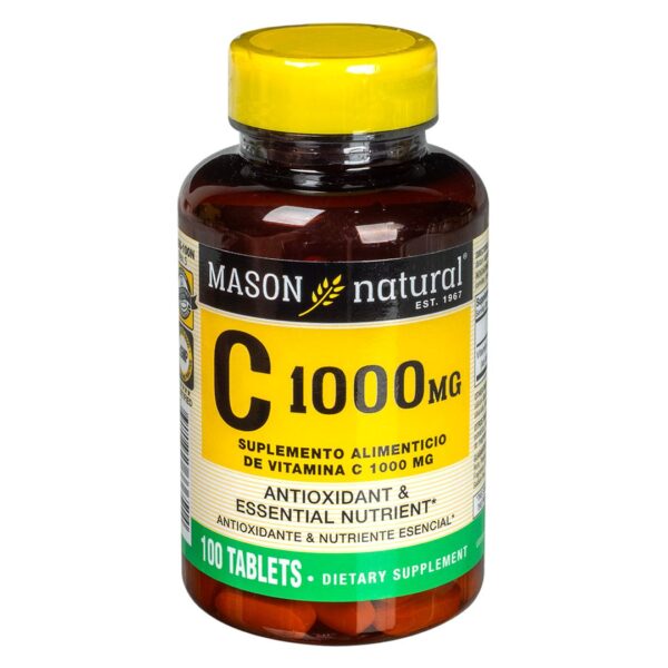 Vitamina C 1000 MG Mason Natural - 100 Tabletas