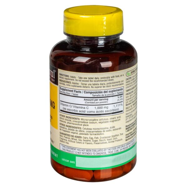 Vitamina C 1000 MG Mason Natural - 100 Tabletas - Imagen 2