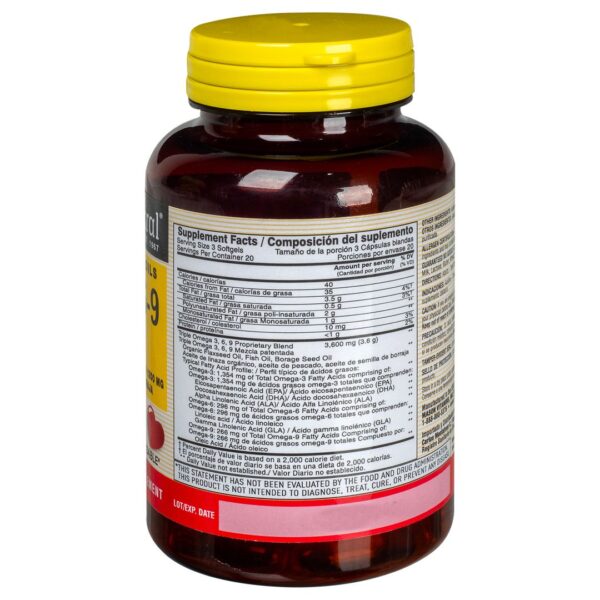 Omega -3-6-9 1200 MG Mason Natural - 60 Cápsulas - Imagen 2