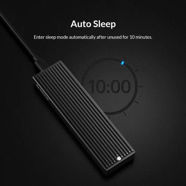 disco duro externo ssd 256gb nvme m.2 en enclosure - Imagen 4