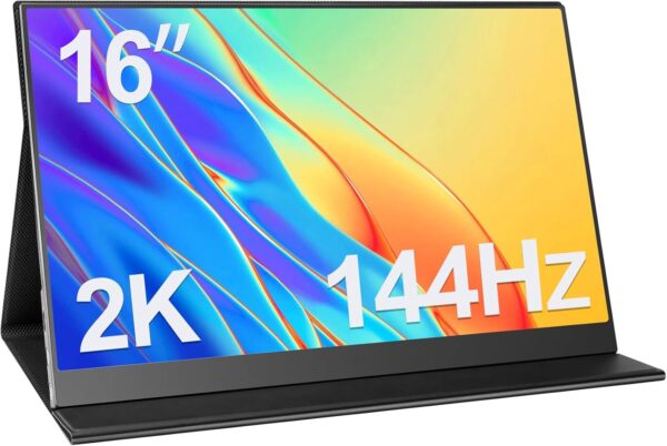 Monitor portátil 2K 144Hz para laptop Xbox PS4-5 Switch