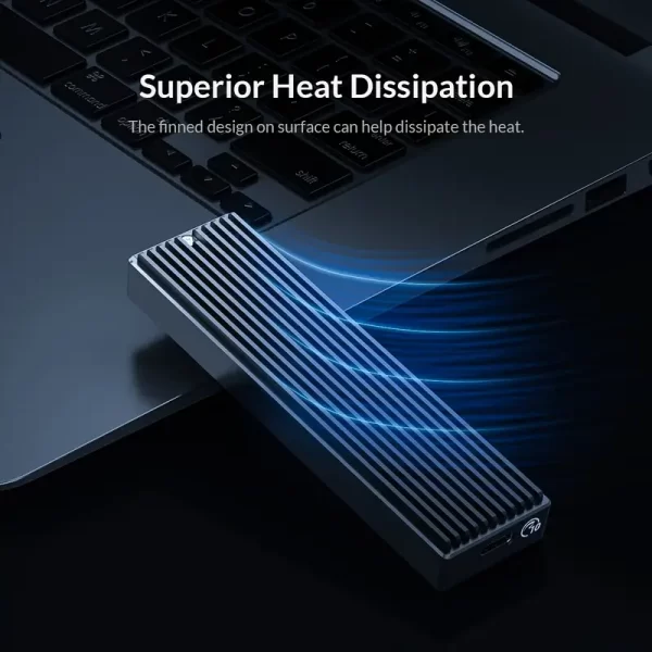 disco duro externo ssd 256gb nvme m.2 en enclosure - Imagen 8