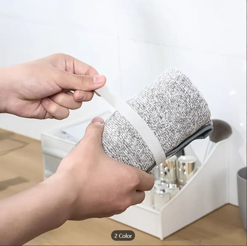 Cinta Velcro Organizador De Cables Rollo De 5m Color Gris - Imagen 7