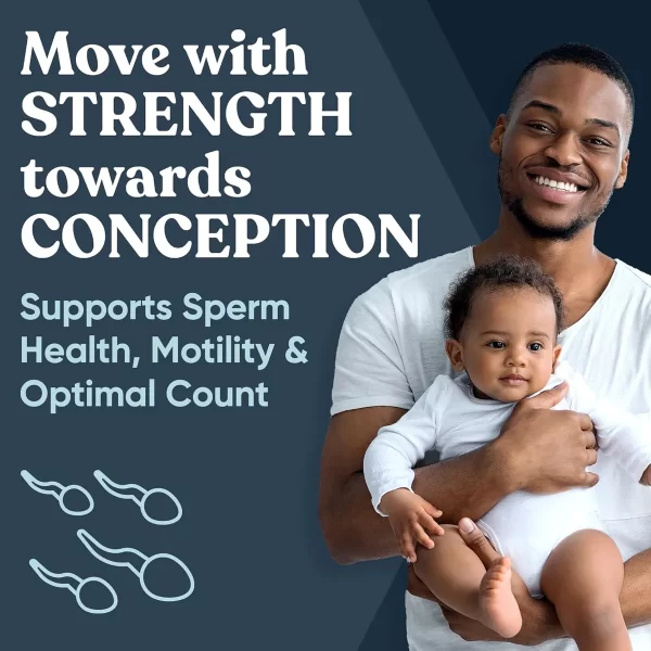 Conception For Him - Suplementos De Fertilidad Para Hombre Male - Imagen 2