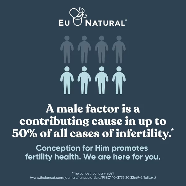 Conception For Him - Suplementos De Fertilidad Para Hombre Male - Imagen 4