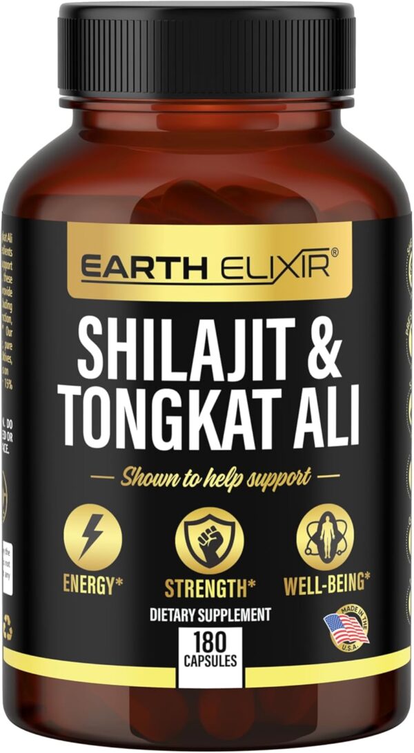Shilajit 1000 mg y Tongkat Ali 400 mg con ácido fúlvico - Imagen 6