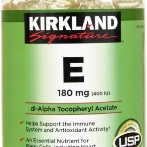 Kirkland Signature, Vitamina E 400 UI brdqt 500 cápsulas blandas
