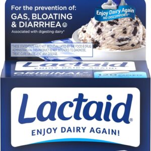 suplemento lactaid fast capsulas previene gases, hinchazón y diarrea