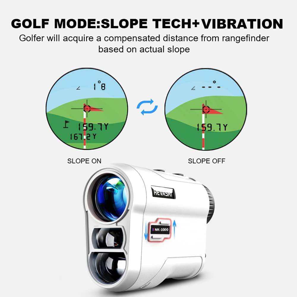 Telemetro Laser para Golf Rangefinder 1000 yardas - Imagen 4