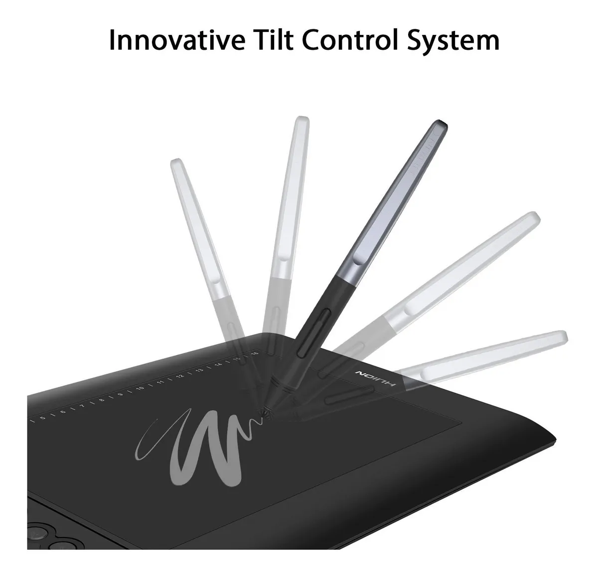 Tableta digitalizadora Huion Inspiroy H1060P black - Imagen 2