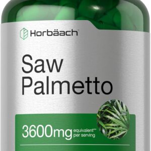 Saw Palmetto 3600mg Americano Ayuda para la Próstata