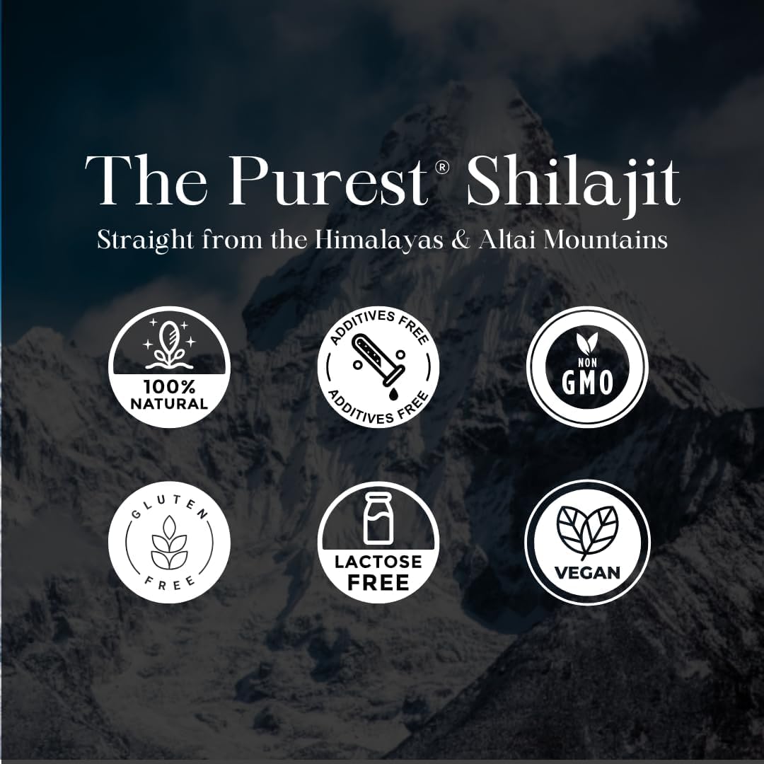 Pure Himalayan Shilajit Dry Drops, 100% Pure Natural Shilajit, Grade A - Imagen 7