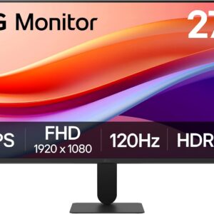 LG Monitor 27" IPS FHD 120Hz HDR10 | Diseño Sin Bordes, Gaming y Productividad