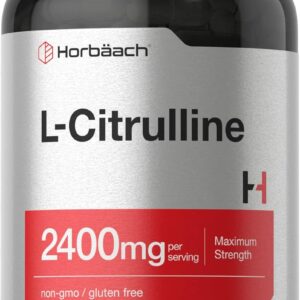 Horbäach L-Citrulina 2400 mg, 180 Cápsulas de Alta Potencia