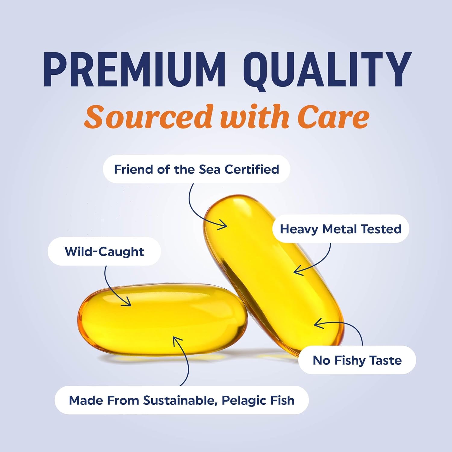 Aceite de pescado DHA Omega 3 de triple fuerza 3600 mg - Imagen 3
