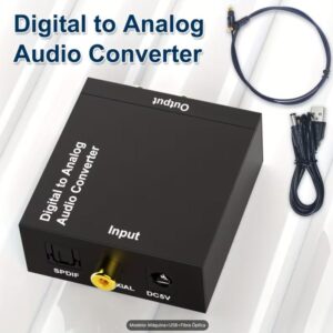 Convertidor de audio digital a analógico DAC de 192Khz