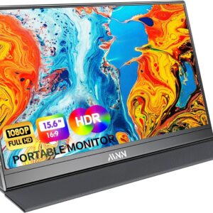 MNN Monitor portátil de 15.6 pulgadas FHD 1080P USB C