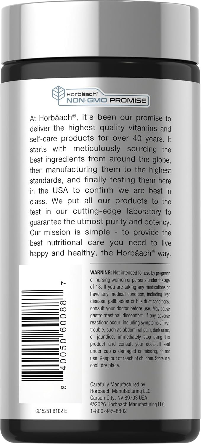 Horbäach Glucosamina condroitina MSM | 3600 mg | 360 comprimidos | Fórmula avanzada con cúrcuma | Sin OMG, sin gluten - Imagen 3