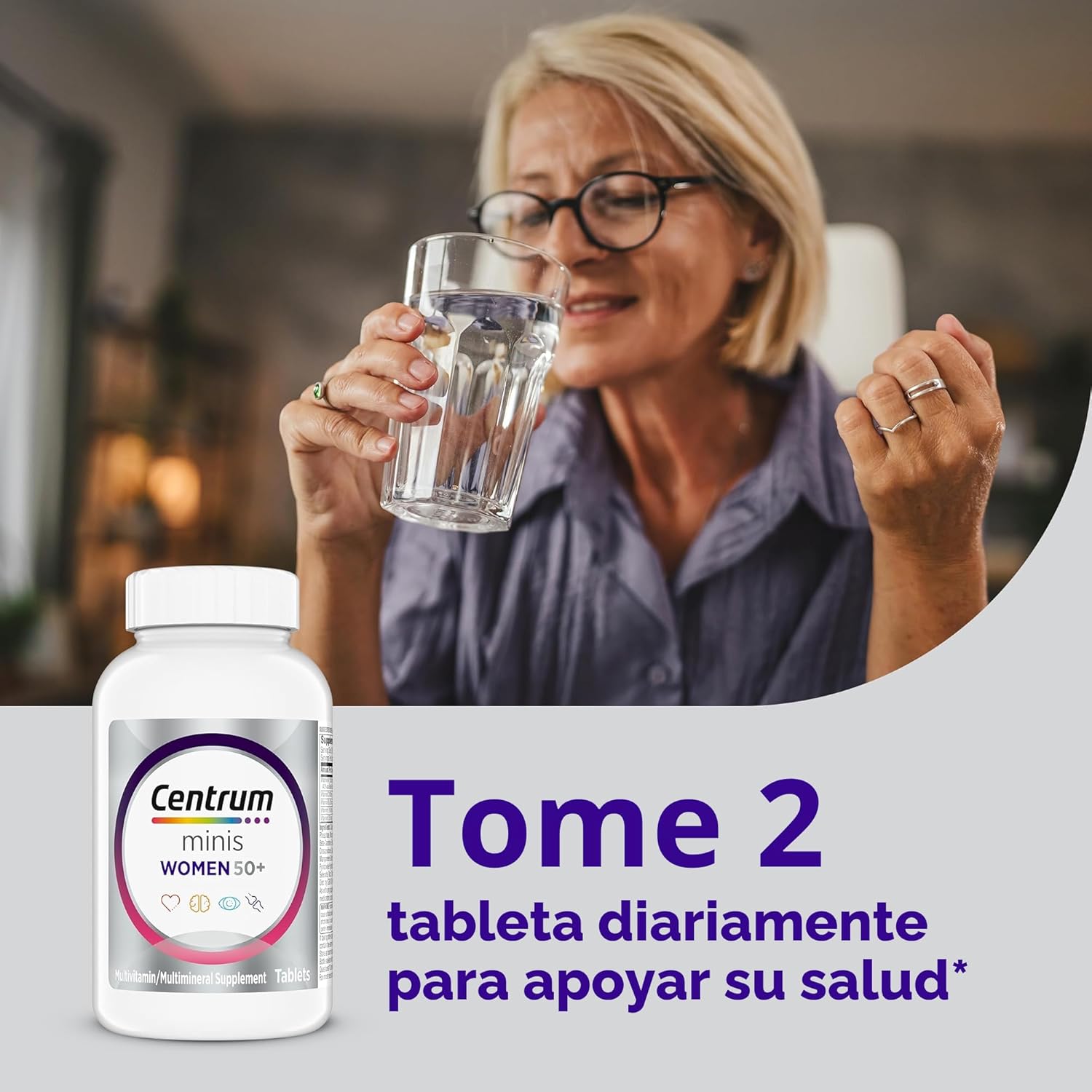 Centrum Silver Women 50+ 320 Mini Tabs Multivitaminico - Imagen 5