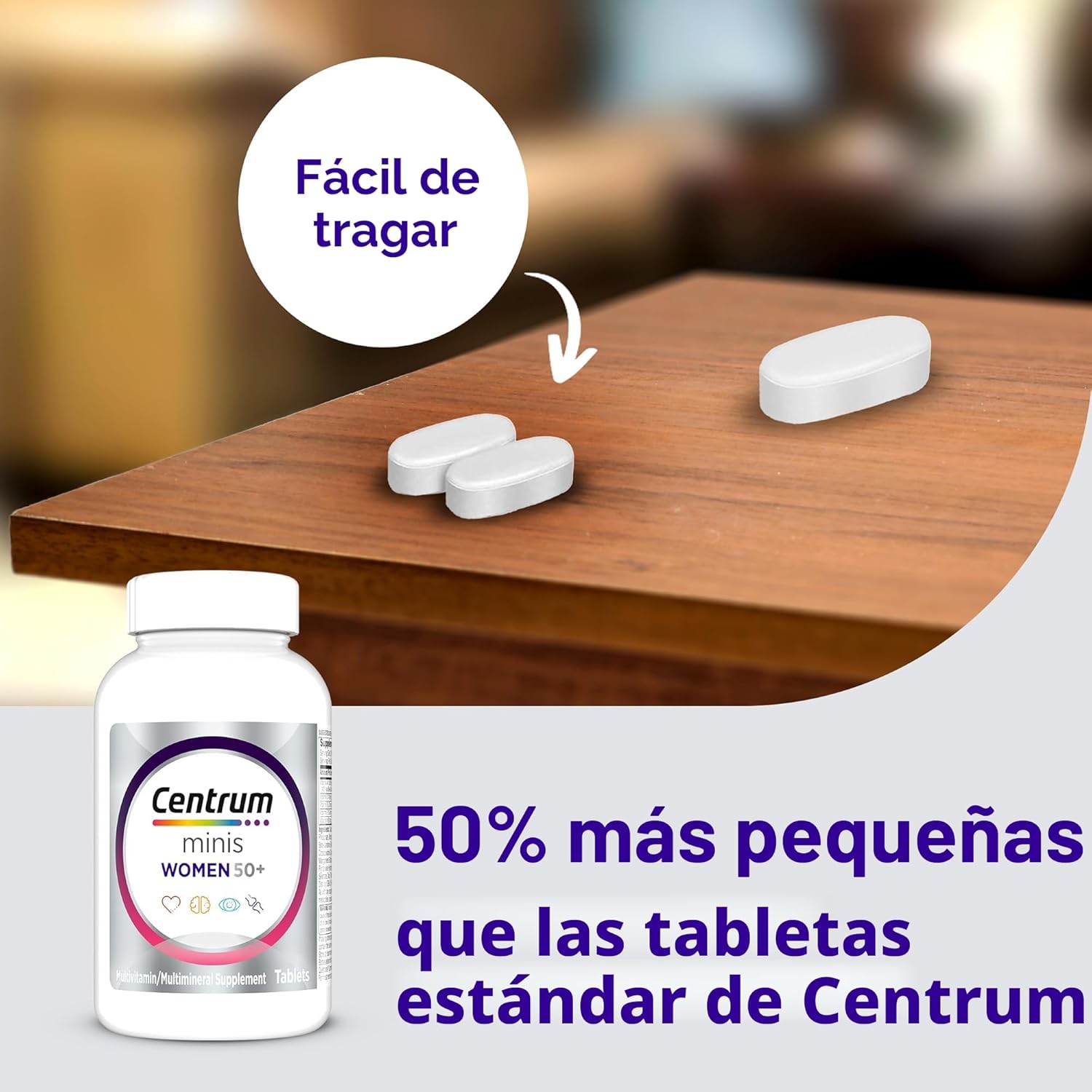 Centrum Silver Women 50+ 320 Mini Tabs Multivitaminico - Imagen 6