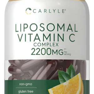 Carlyle - Vitamina C liposomal | 2200 mg | 90 cápsulas blandas