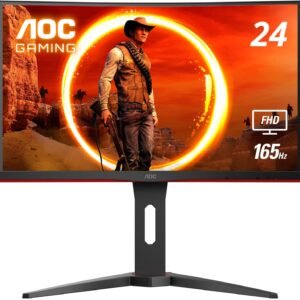 Monitor Gamer Aoc 23.6 165hz Full Hd 1ms Ajustable Dp Hdmi (USADO)