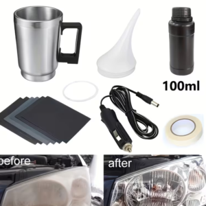 Kit Restaurador de Faros con Polímero Líquido y Vaporizador
