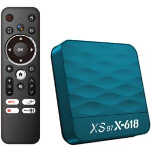 TV Box 4GB + 32GB 4K Allwinner H618 – Wi-Fi 2.4G/5G + Bluetooth