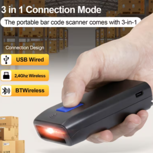 Lector de Códigos de Barras y QR NETUM Mini 3 en 1 Inalámbrico