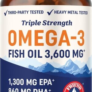 mav nutrition triple strength omega 3 fish oil 3600 mg