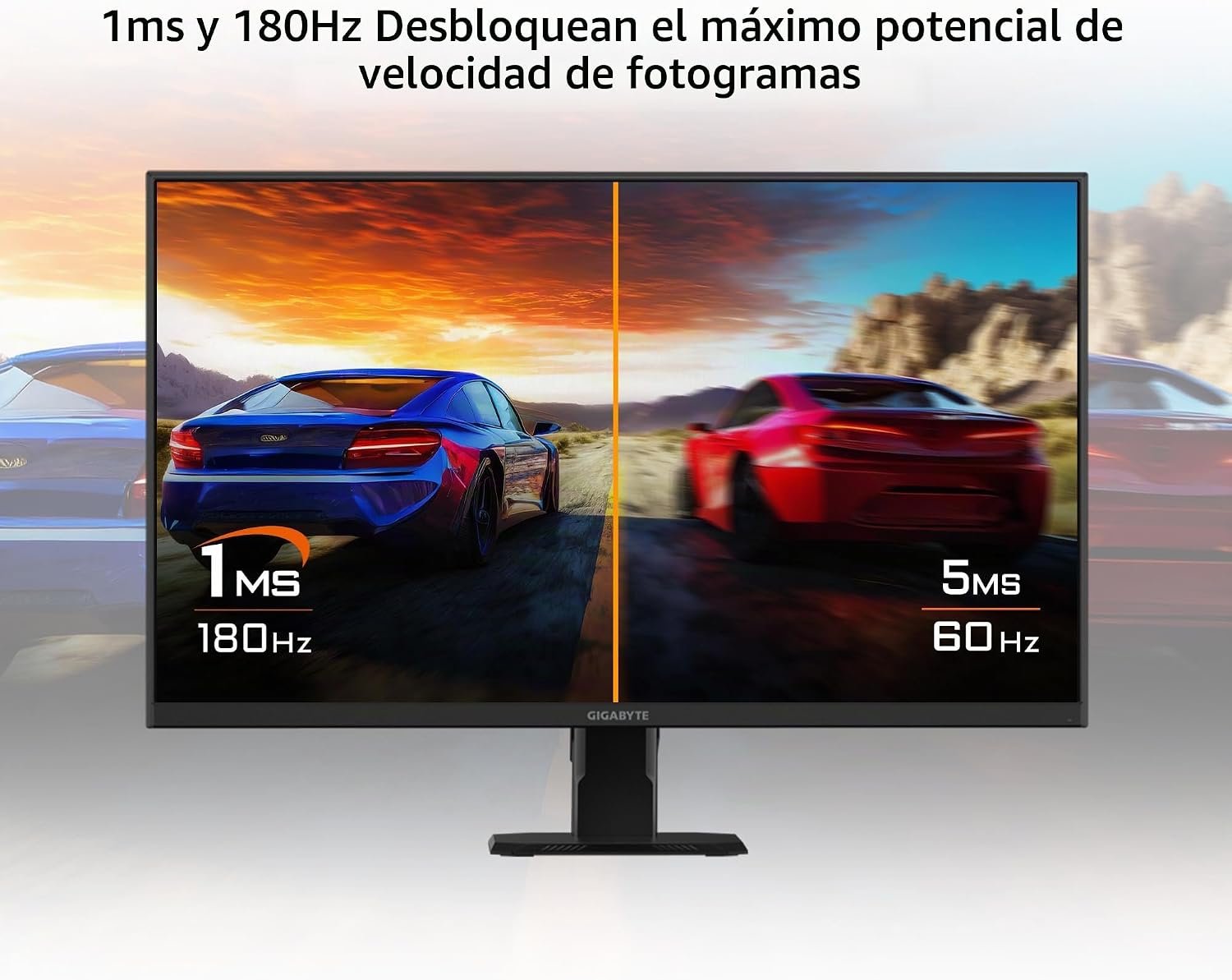 GIGABYTE GS27QA SA 27" SuperSpeed IPS FHD 180Hz AMD Freesync Monitor - Imagen 3