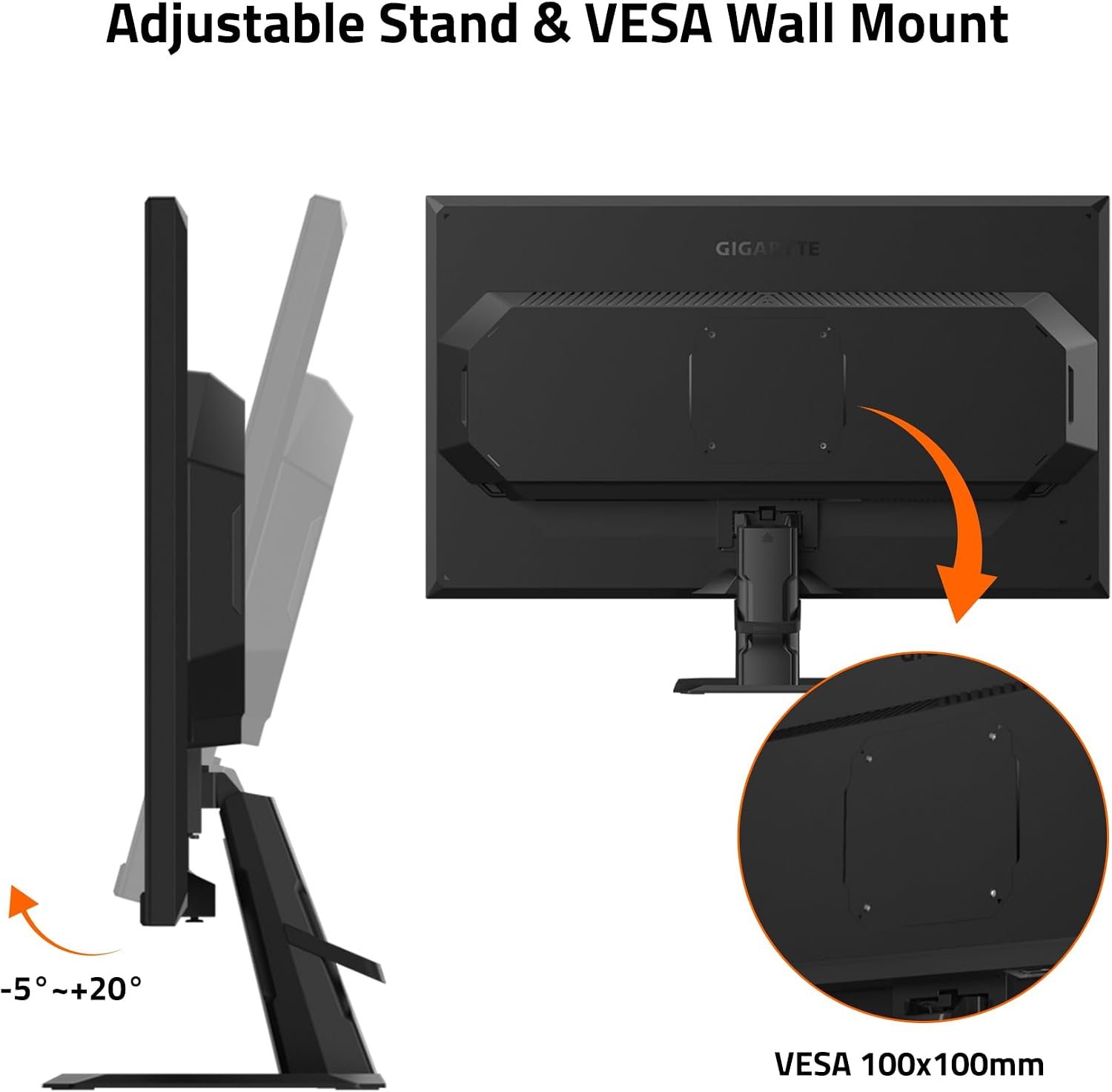 GIGABYTE GS27QA SA 27" SuperSpeed IPS FHD 180Hz AMD Freesync Monitor - Imagen 5