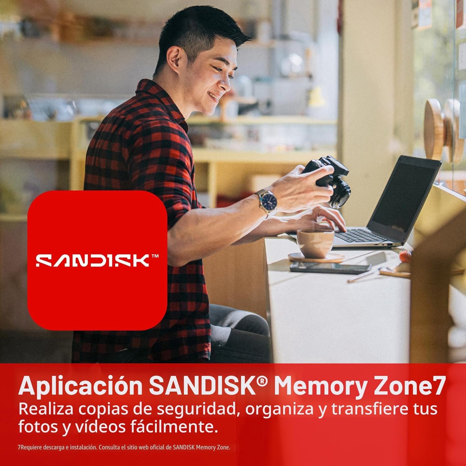 SANDISK Tarjeta de memoria SD Extreme PRO de 128 GB R: 250MB/S W:120MB/S - Imagen 6